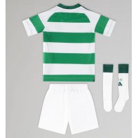 Camisa de Futebol Celtic Equipamento Principal Infantil 2024-25 Manga Curta (+ Calças curtas)